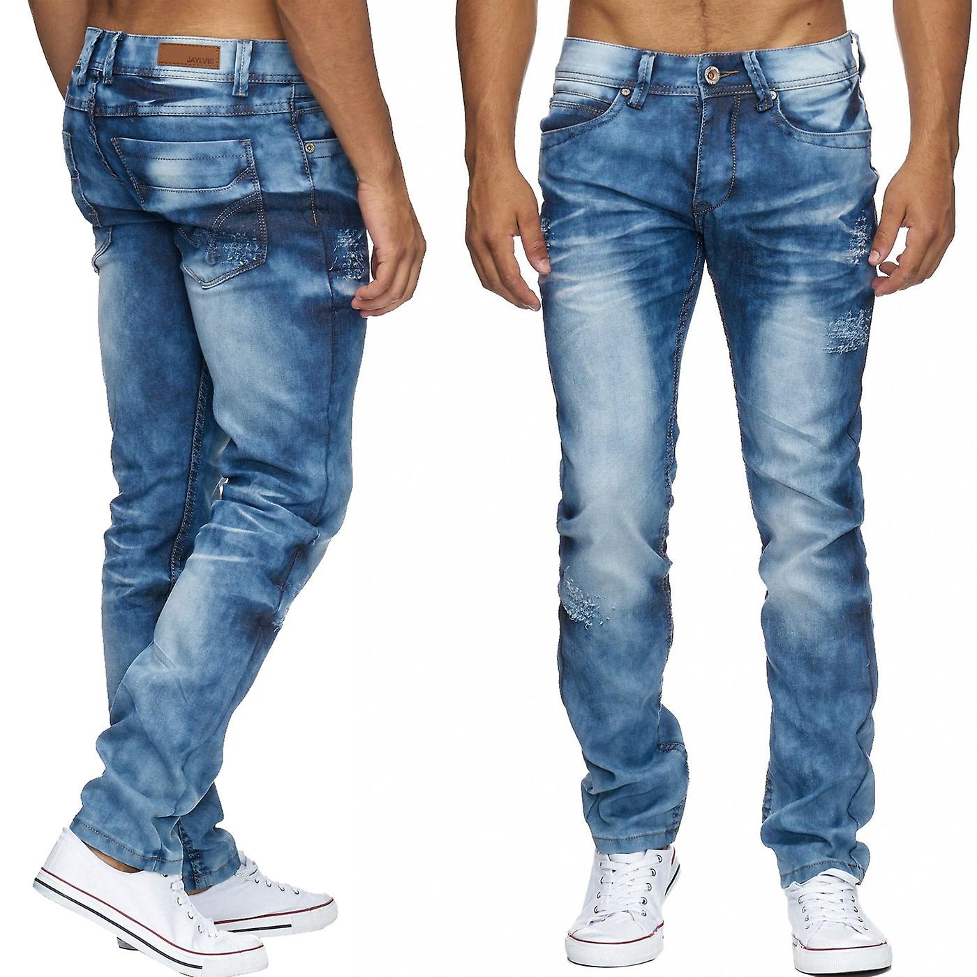 эффект складок на джинсах