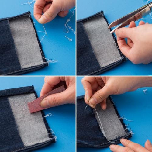 Как сделать дырки на джинсах: своими руками, царапки, разрезы, потертые джинсы в домашних условиях