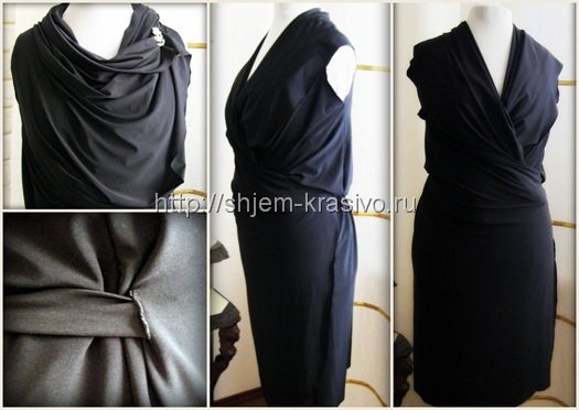 Платье трансформер, выкройка и особенности пошива модели