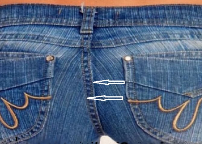 Как сделать юбку из джинсов?