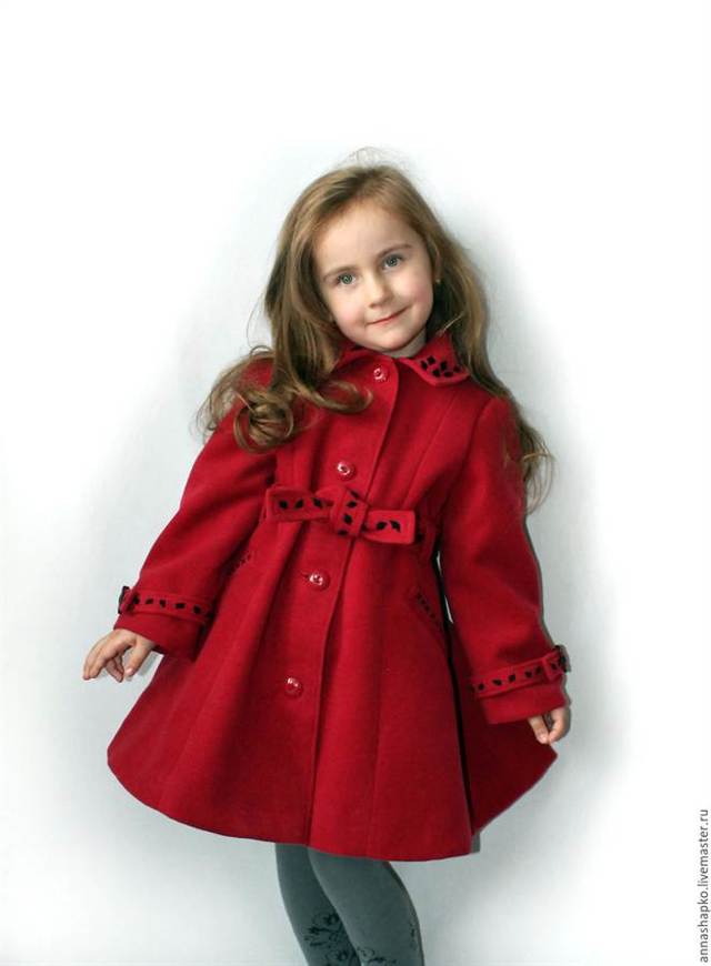 Выкройка пальто для девочки: построение и схемы, пошаговая инструкция