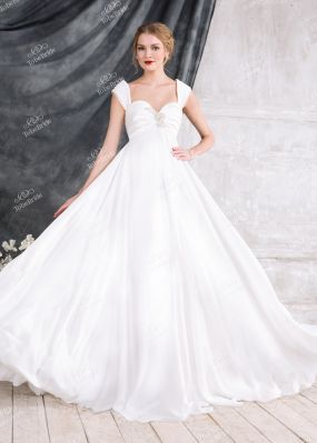 Свадебное платье с высокой талией EM005