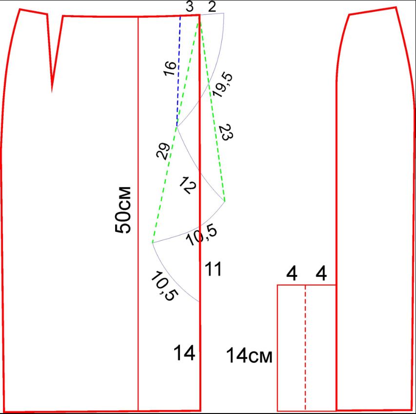 Как сшить юбку-карандаш пошаговая инструкция для начинающих