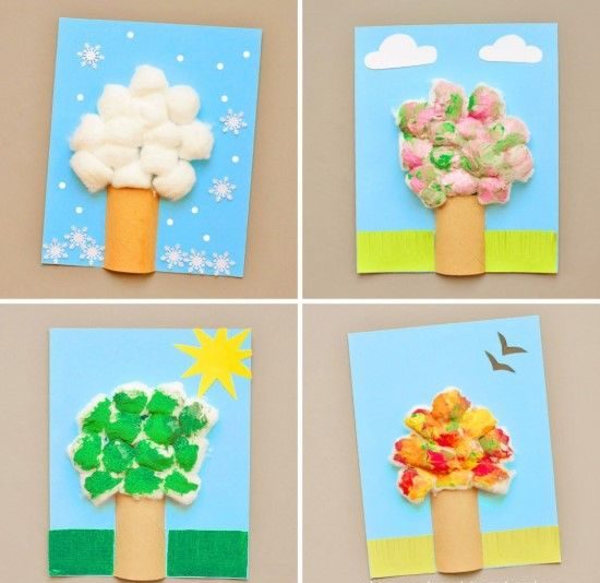 Аппликация осенний лес - 79 фото идей красивых осенних аппликаций для детей в школу и детский садик