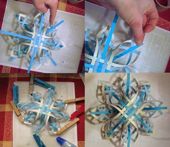 Снежинки из бумаги: шаблоны для вырезания + схемы. Скачивай и распечатывай! этап 33