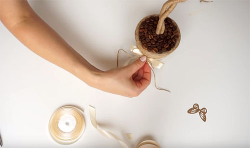  Как сделать кофейное дерево своими руками: 7 мастер-классов изготовления и декорирования топиария
