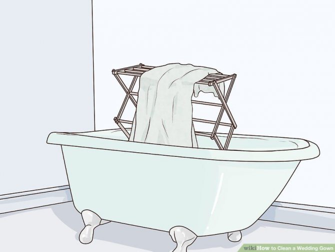 Как стирать свадебное платье в стиральной машине, рекомендации