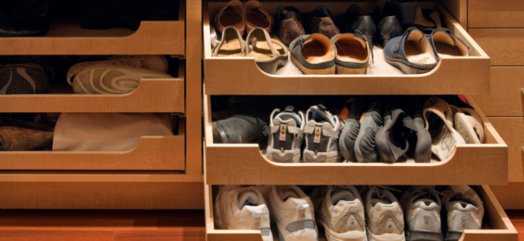 Как организовать без коробок хранение обуви в шкафу и гардеробной: идеи и советы по хранению обуви