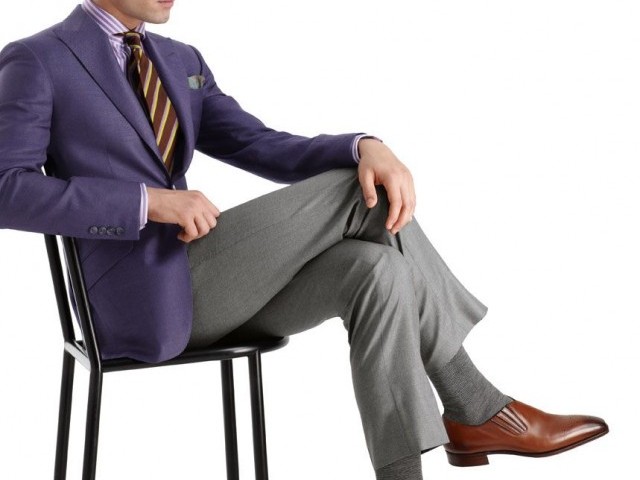 Выбор цветовых сочетаний, как носить носки и брюки