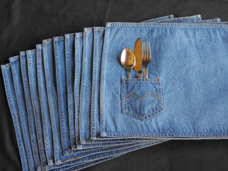 Поделки из джинсов - 69 фото идей необычных джинсовых изделий