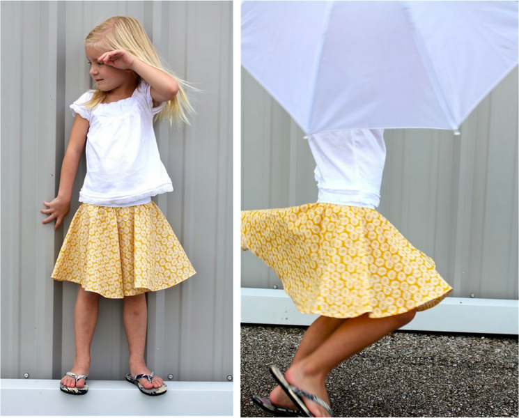 Как сшить юбку на резинке для девочки: пошаговый мастер-класс с фото