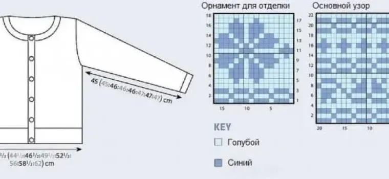 Двухцветное вязание спицами: 9 вариантов узоров, фото, видео мк