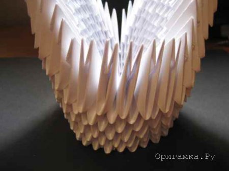 Модульный лебедь оригами: пошаговая инструкция создания модульного лебедя оригами с фото и видео