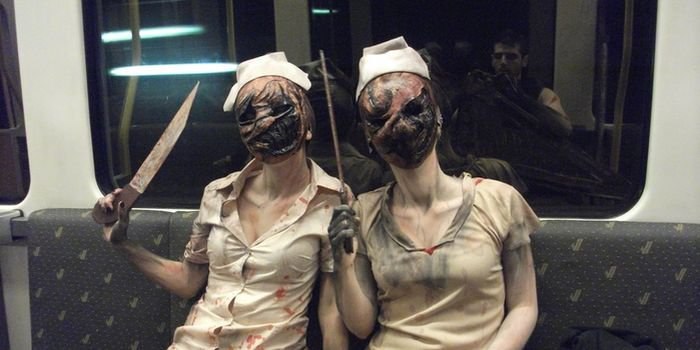 Образы медсестер из игры Silent Hill