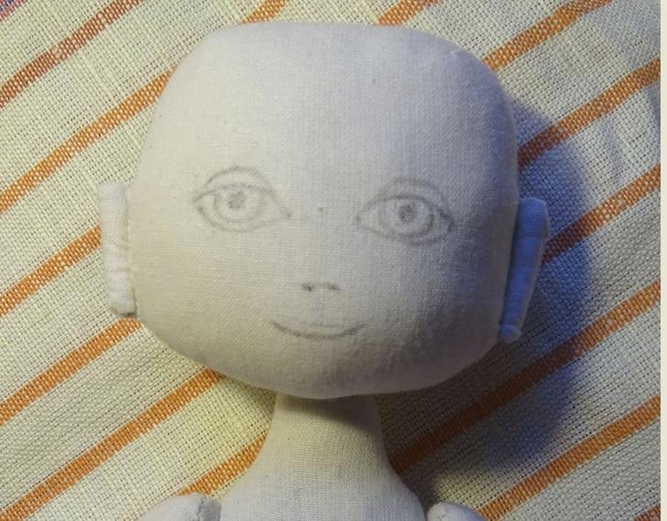Текстильная кукла своими руками: чертежи, выкройки кукол из ткани в натуральную величину