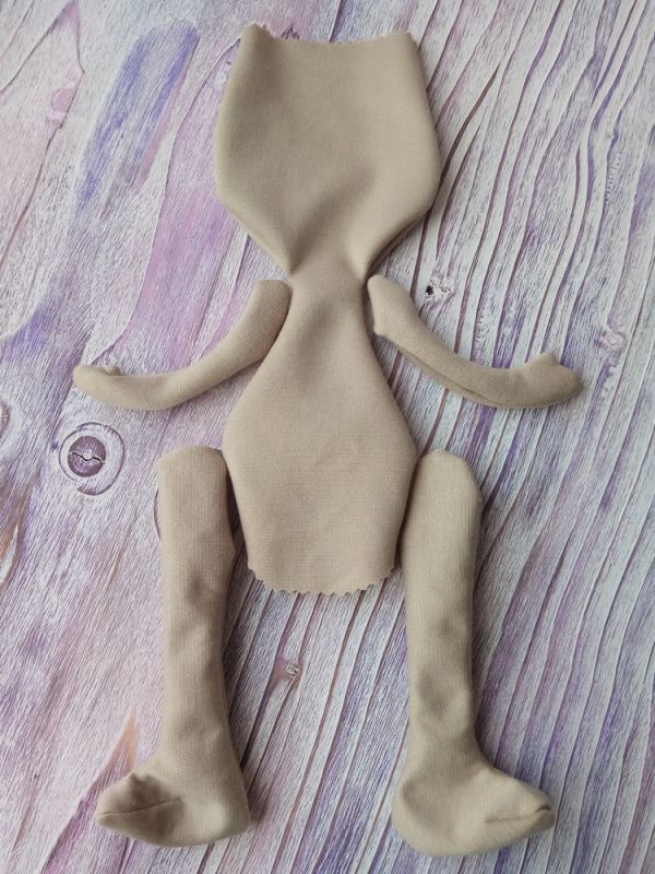 Текстильная кукла своими руками: чертежи, выкройки кукол из ткани в натуральную величину