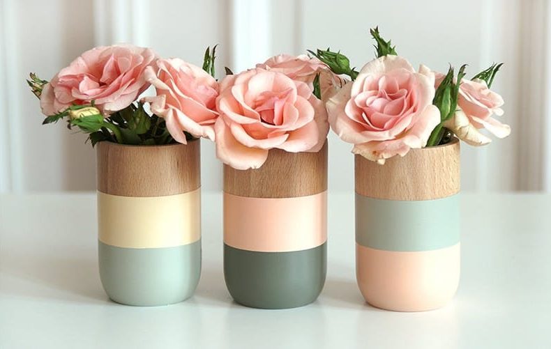 Идеи для росписи деревянных ваз