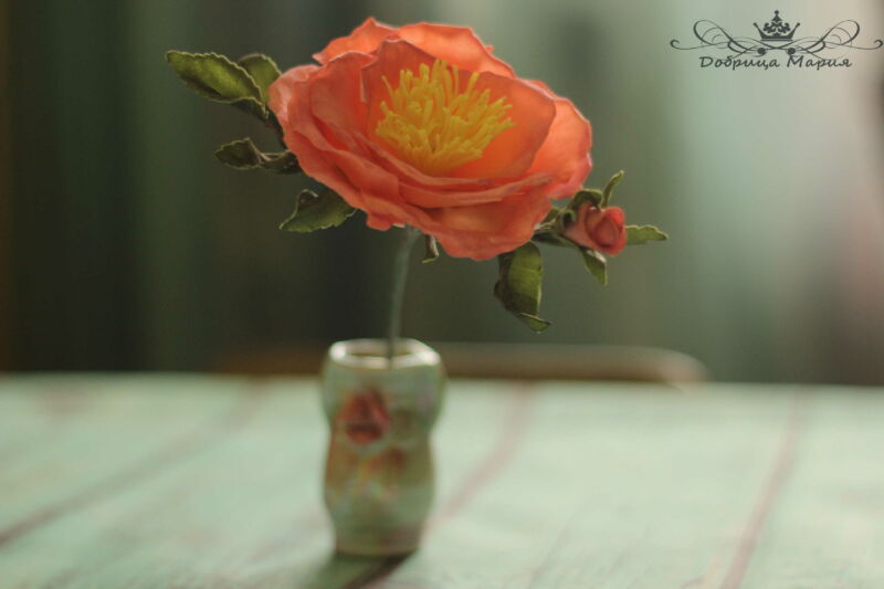 Роза из фоамирана своими руками: мастер-класс с пошаговыми фото