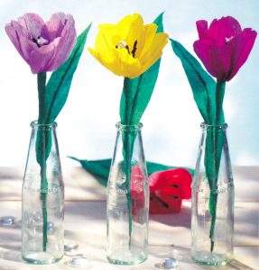 Тюльпан из бумаги (84 фото): подробная пошаговая инструкция по созданию бумажных цветов
