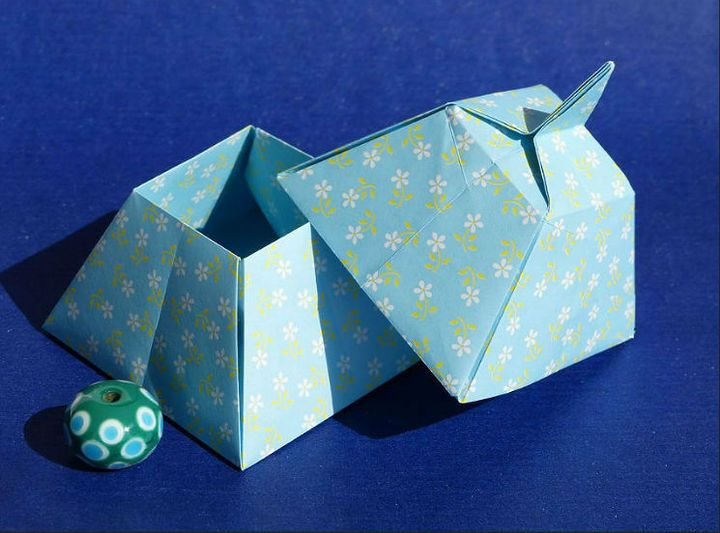 Шкатулка-оригами