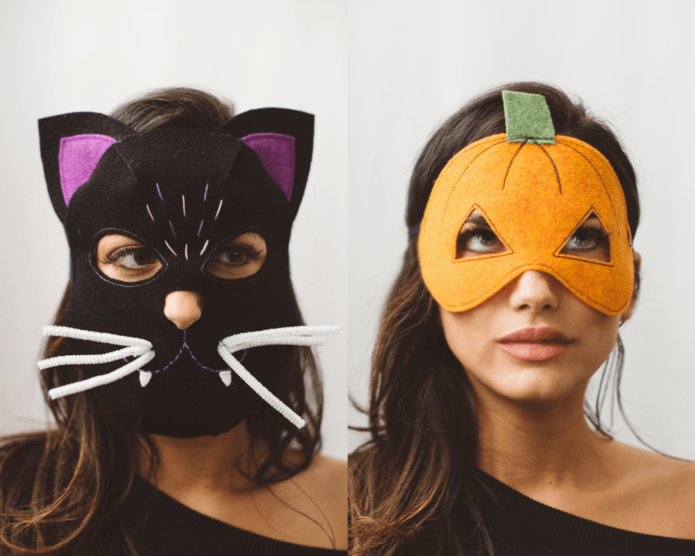 Хэллоуинские маски