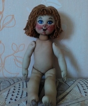 Капроновая кукла без одежды