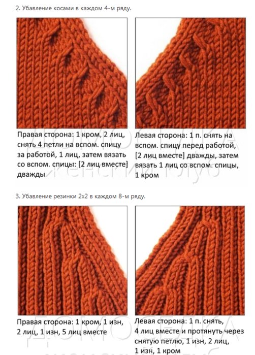 Свитер резинкой спицами, 15 моделей с описанием и схемами вязания, Вязание для женщин