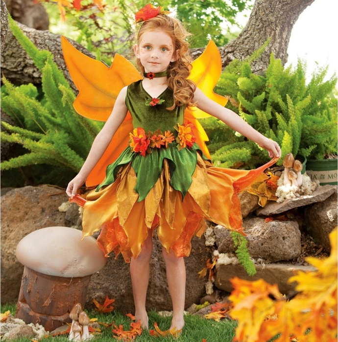 Осенний бал костюмы для девочек. Как сделать красивое платье на осенний бал своими руками