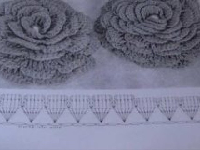 Вязаные цветы спицами и крючком - легкие схемы с описанием для начинающих