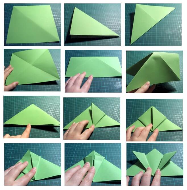 Как можно сделать лягушку из бумаги