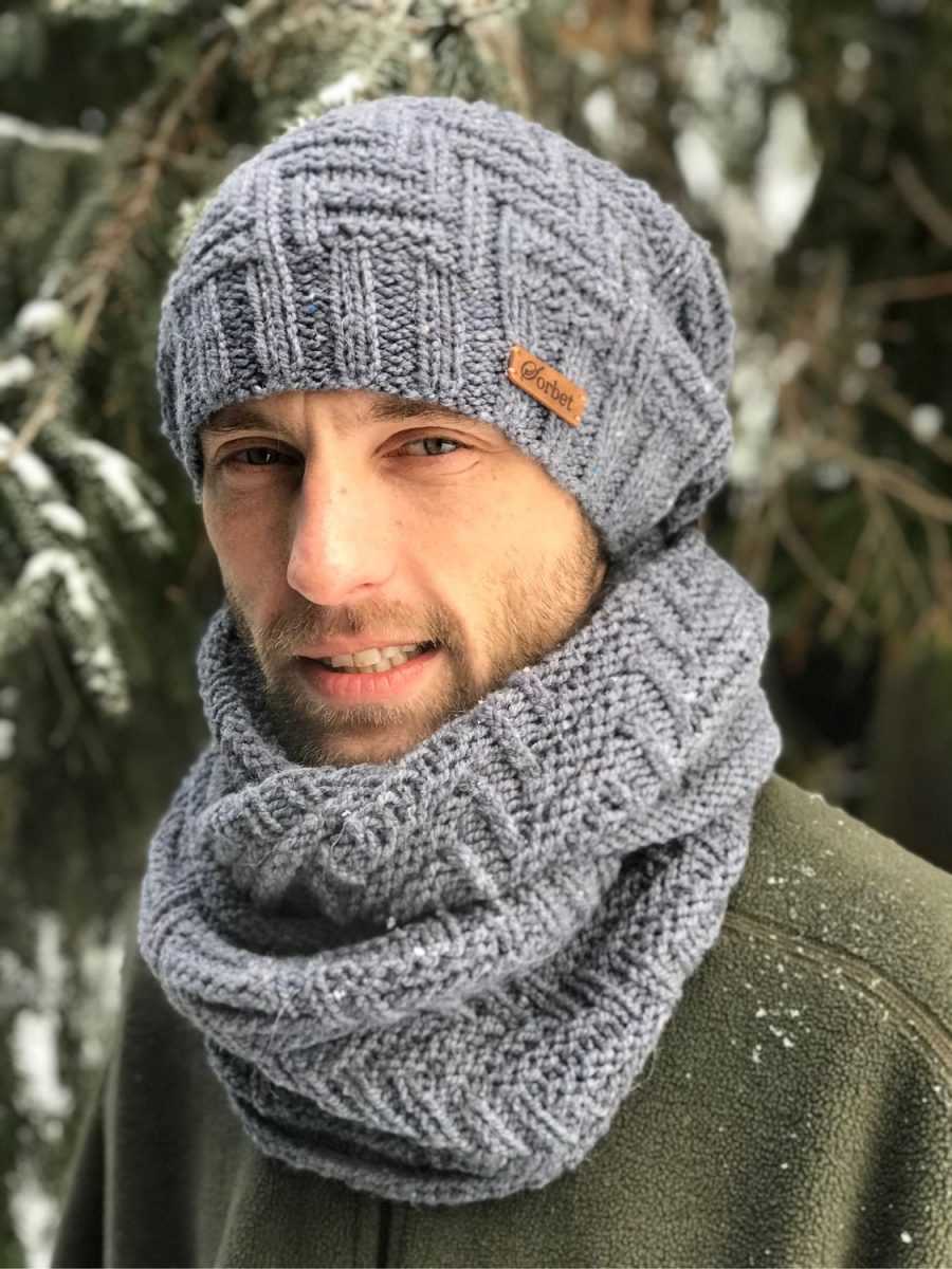 Как сшить шапку и снуд из трикотажа в стиле Family Look своими руками