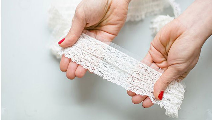 Подвязка невесты своими руками - мастер-класс