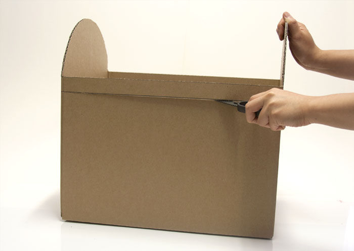 как сделать сундук из коробки своими руками (главный ключ)