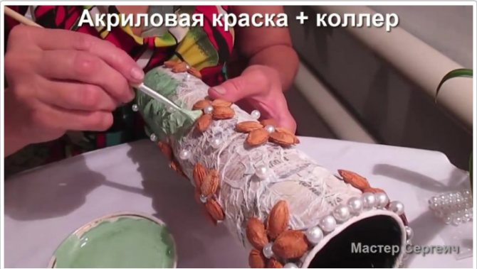 Покрываем акрилом