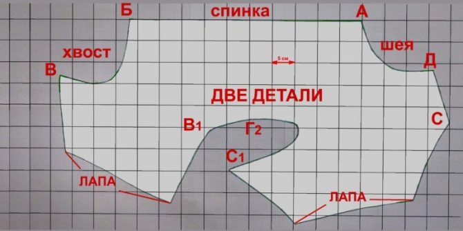 Выкройка комбинезона для йорка мальчика