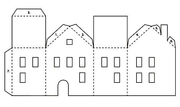 Как сделать домик из картона? Картонный домик своими руками