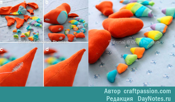 Забавные игрушки из носков - подробные мастер-классы