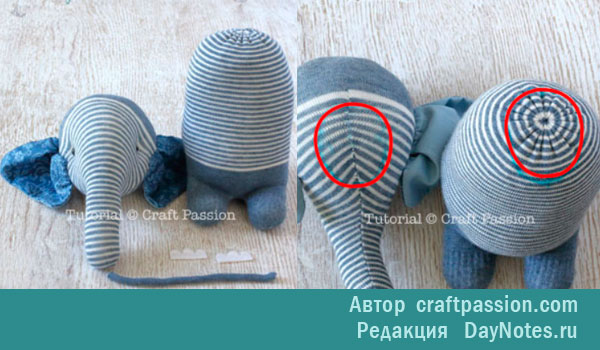 Забавные игрушки из носков - подробные мастер-классы