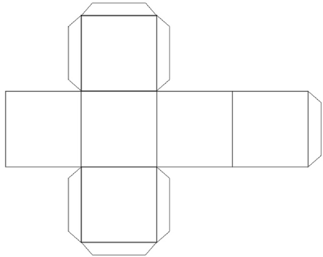 Как сделать куб из бумаги или картона: схема как сделать трансформер