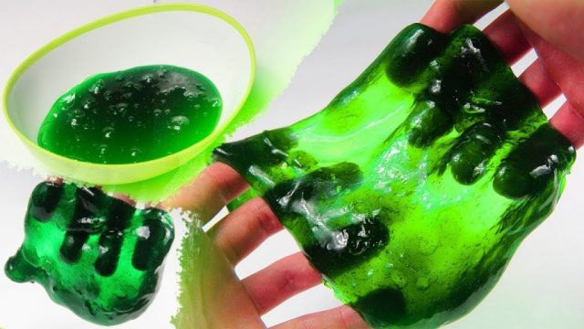 Приготовление лизуна в домашних условиях