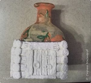 Домик Бабы-Яги из папье-маше