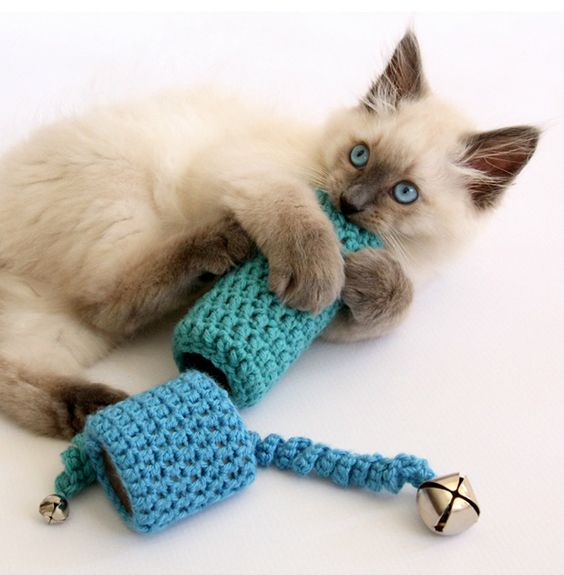 Самодельные игрушки для котят — бюджетные варианты для счастья малышей