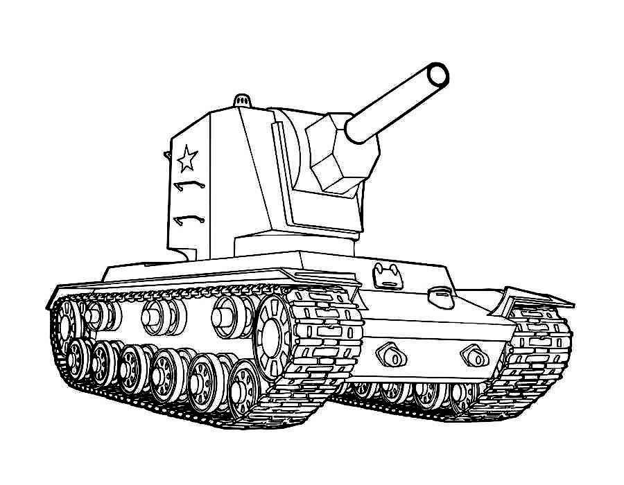 Шаблон танка