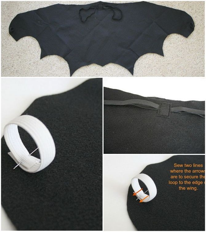 Batman возвращается: как сделать костюм летучей мыши на Хэллоуин 16