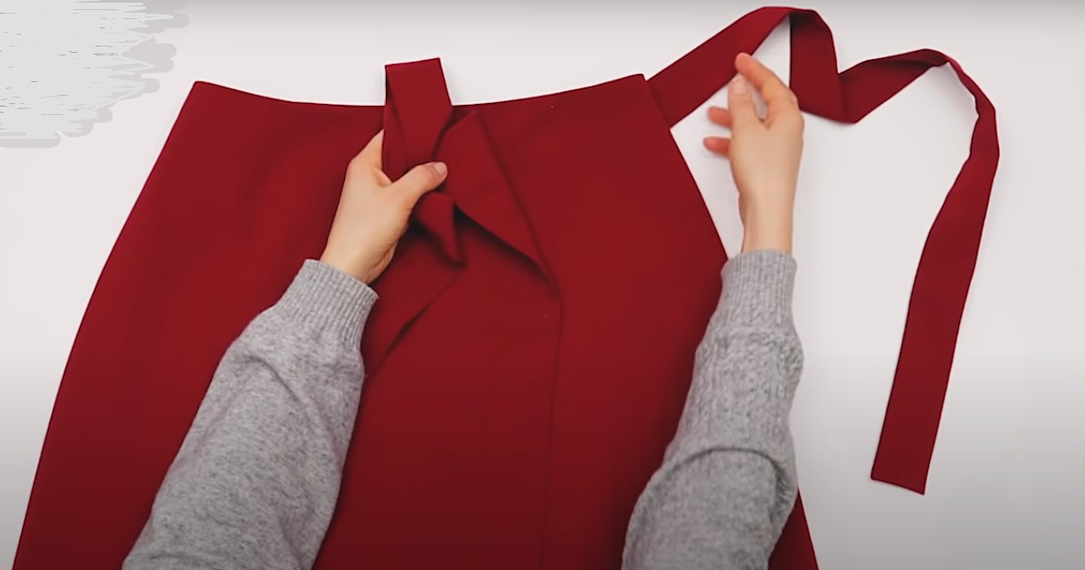 Как сшить юбку с запахом на завязках самостоятельно
