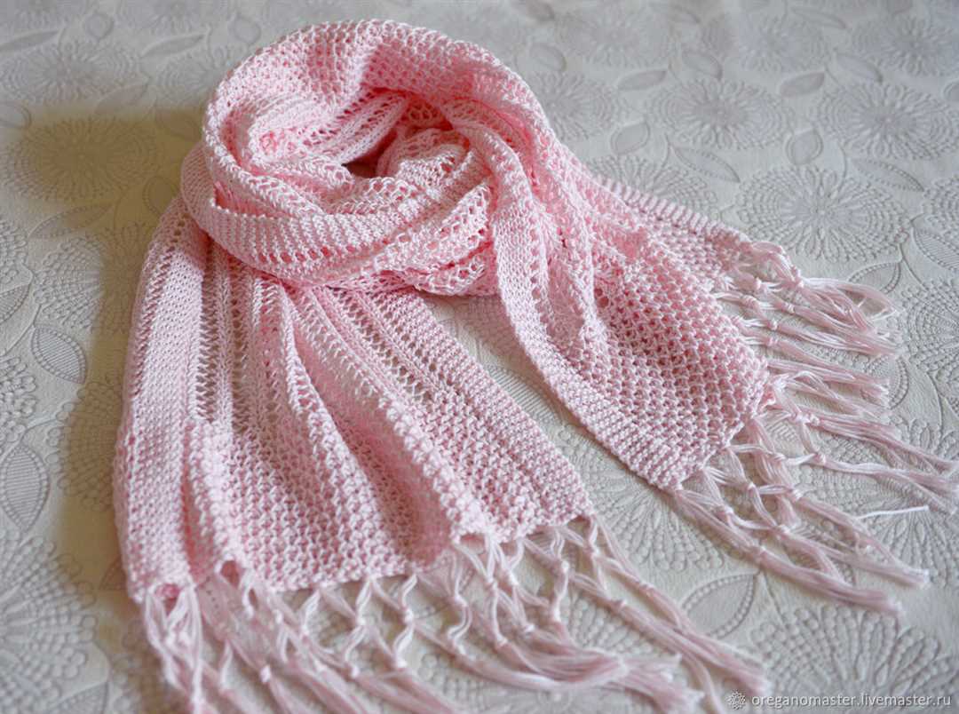Красивые узоры для связывания шарфа спицами