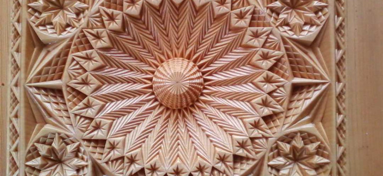 Геометрическая резьба по дереву - создание уникальных декоративных изделий