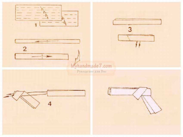 Как сделать из бумаги пистолет