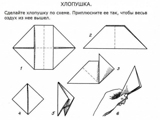 Как сделать хлопушку из бумаги