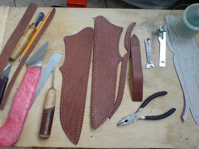Ножны для ножа своими руками изготовление и материалы